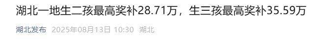皇冠信用网代理注册
_湖北一地宣布：生二孩最高奖补28万、生三孩35万
